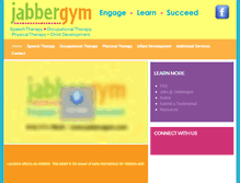 Tablet Screenshot of jabbergym.com